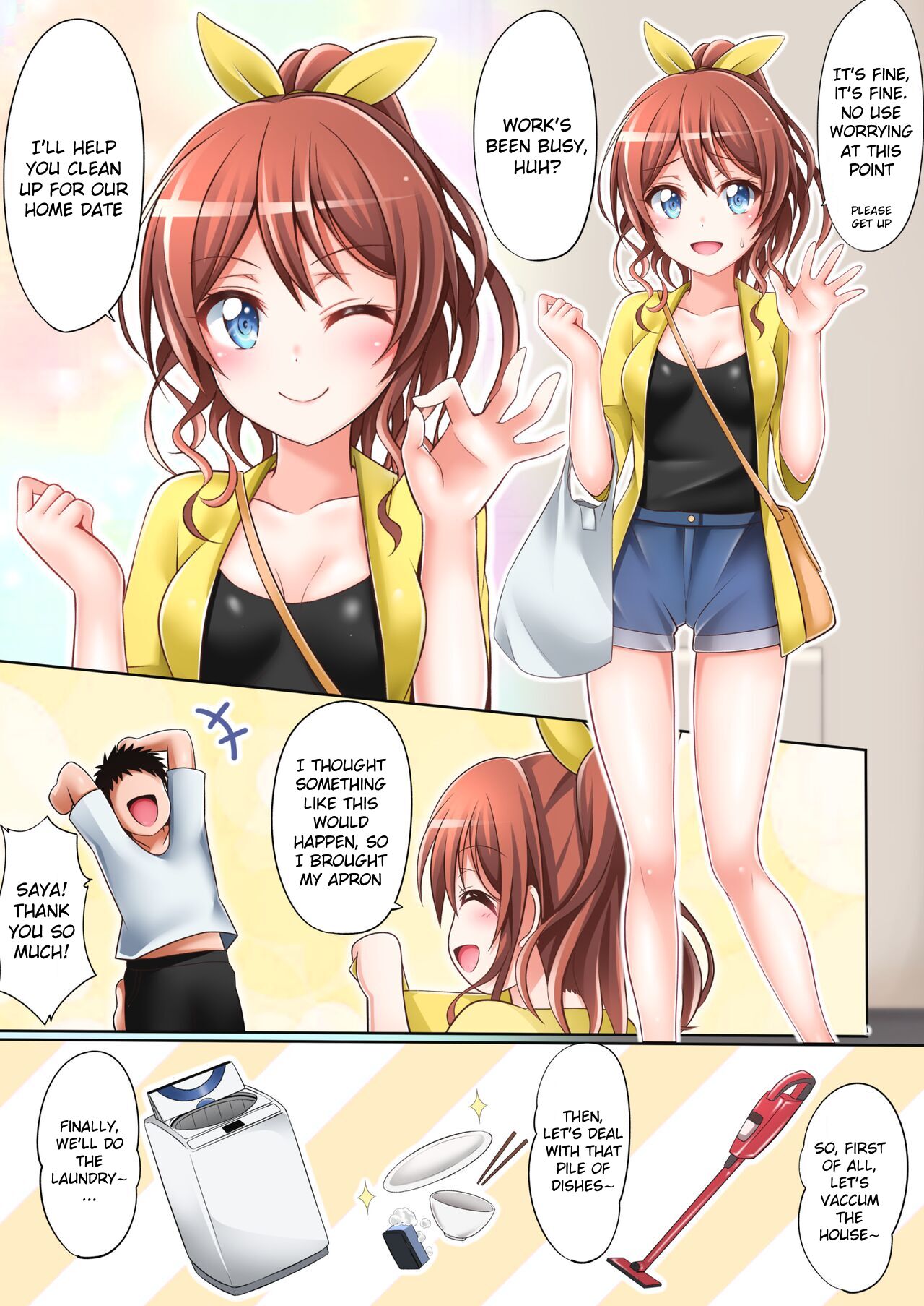 Itatte Kenzen na Saaya Route page 4 full