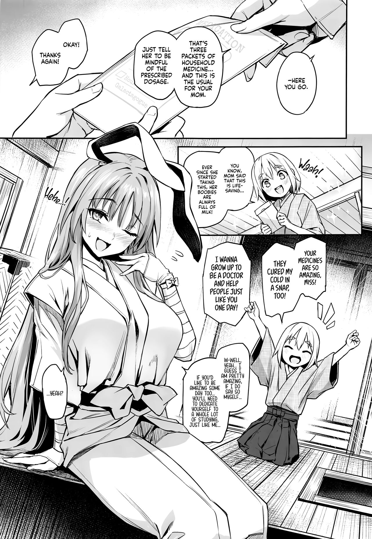 Udonge no Miruku Obadosu - Udonge’s Milky Overdose page 3 full
