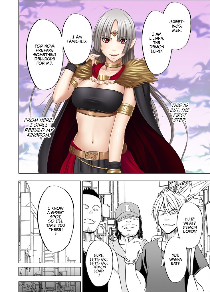 Isekai kara Yattekita Onna Maou-sama ga Charao no Daigakusei ni Yarareru Hanashi page 12 full