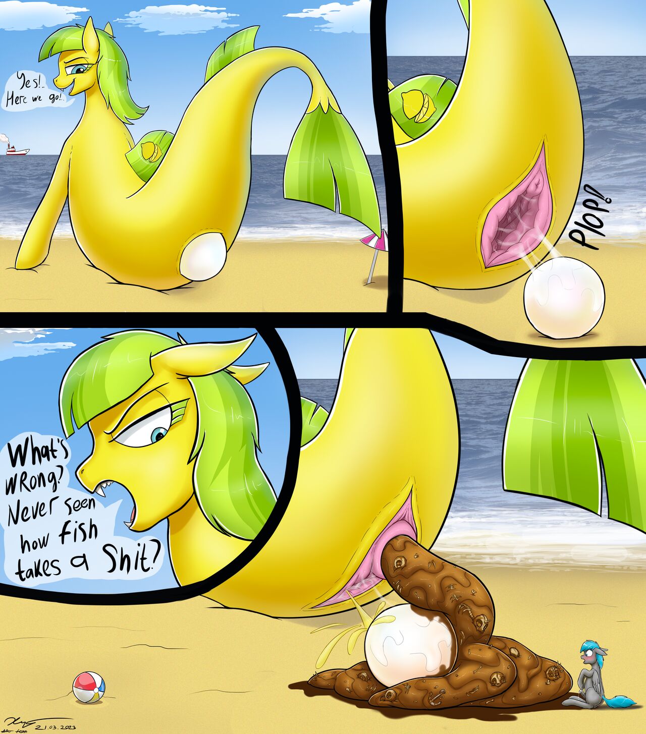 Aquapark Lemon Drop Adventure + Lemon Drop Vore page 6 full