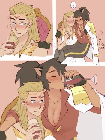 [Oliviajoytaylor] Catradora Comic (French) cover