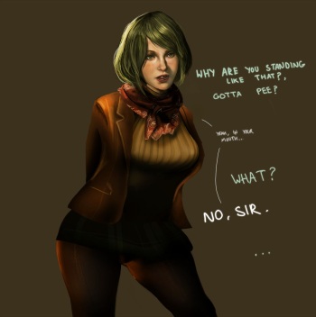 [JaguarArt] Ashley (Resident Evil 4 Remake) cover