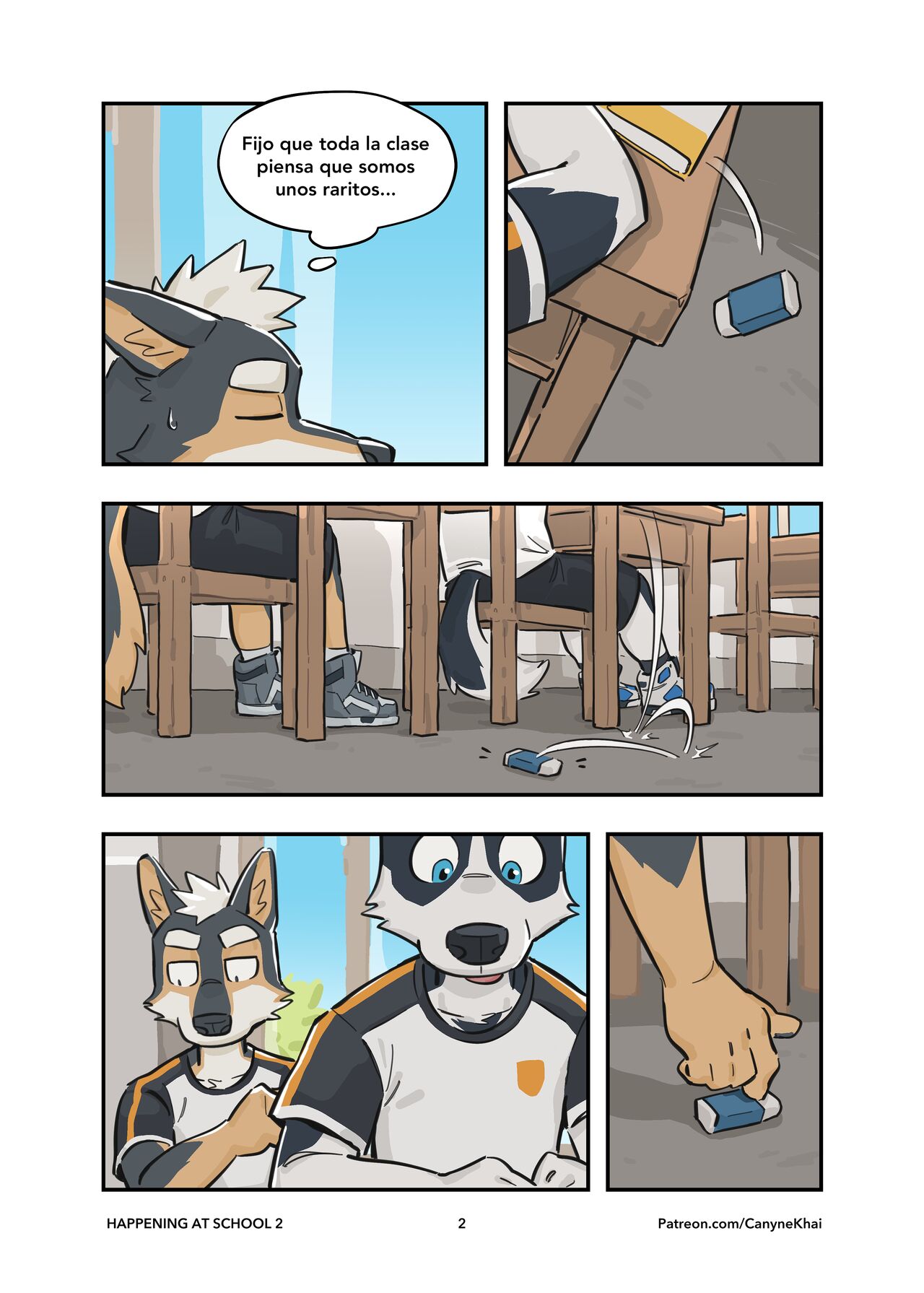 Happening At School page 3 full