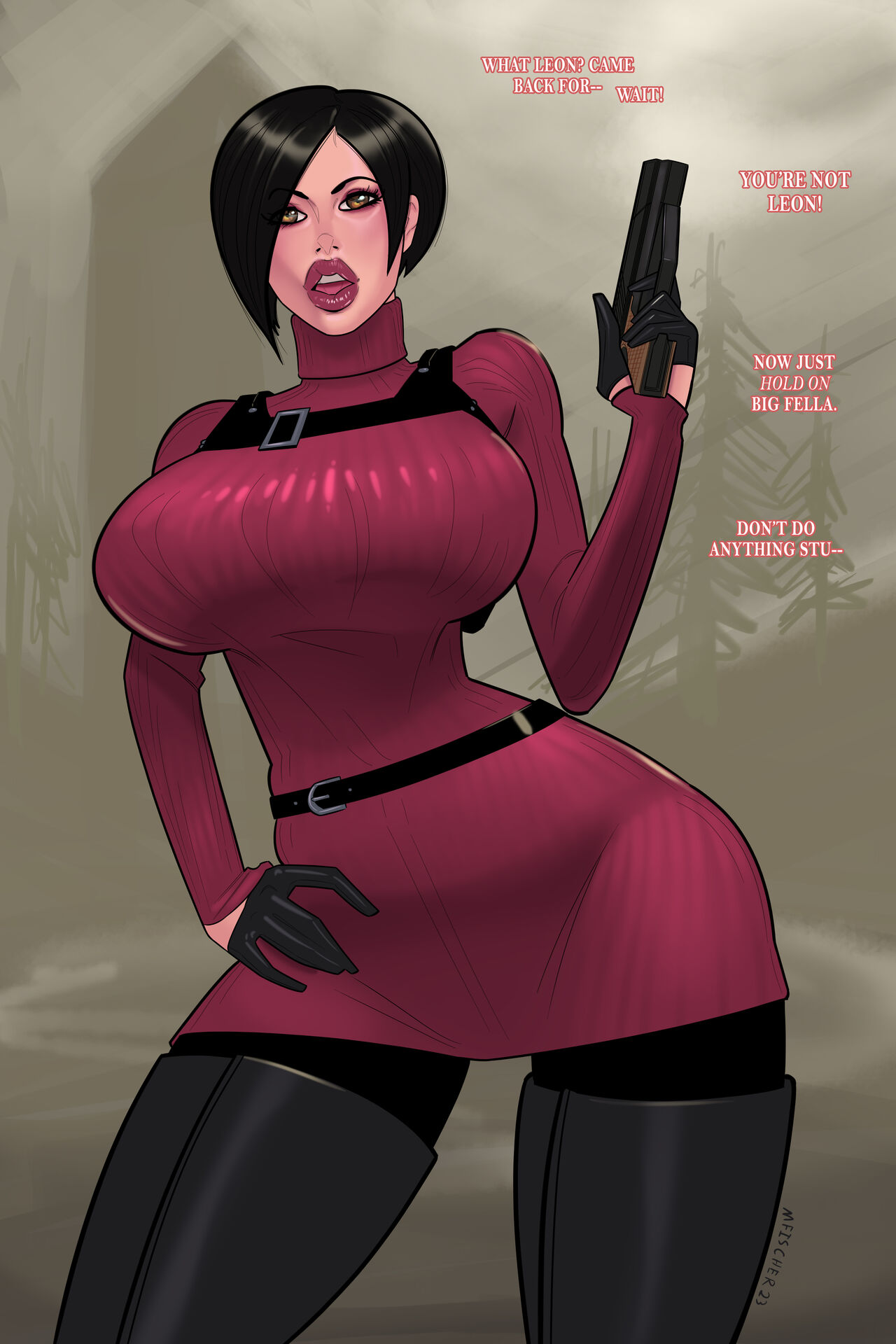 Resident Eveil; Ada's Troubles page 1 full