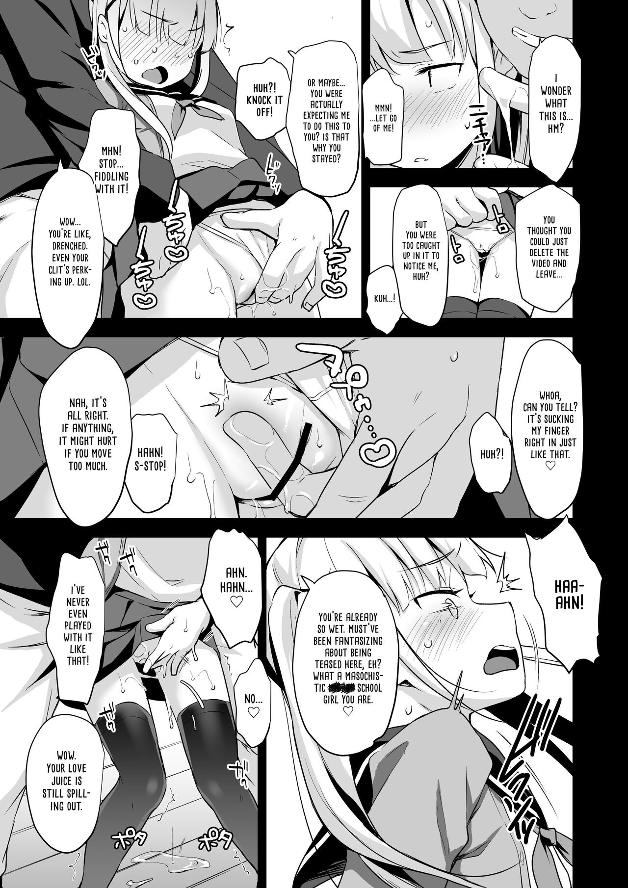 Rachirare Shoujo wa, Manga no Naka de __. Chinatsu Hen page 10 full