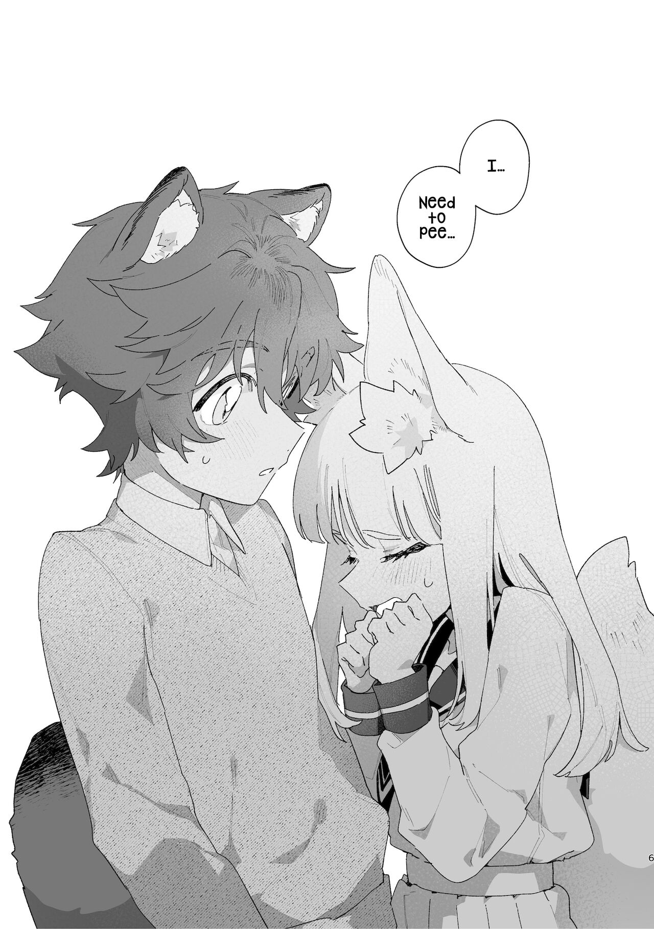 Otoko ga Uke - Kitsune-chan X Tanuki-kun | ♂ ga uke. Kitsune-chan × tanuki-kun page 7 full