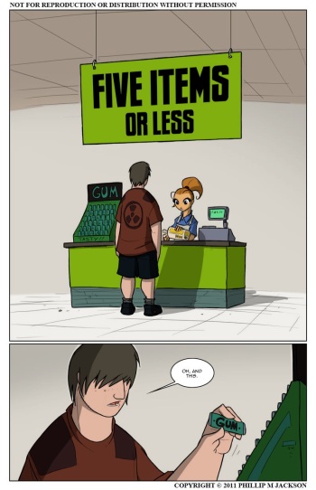 [Jolly Jack] Five Items or Less cover