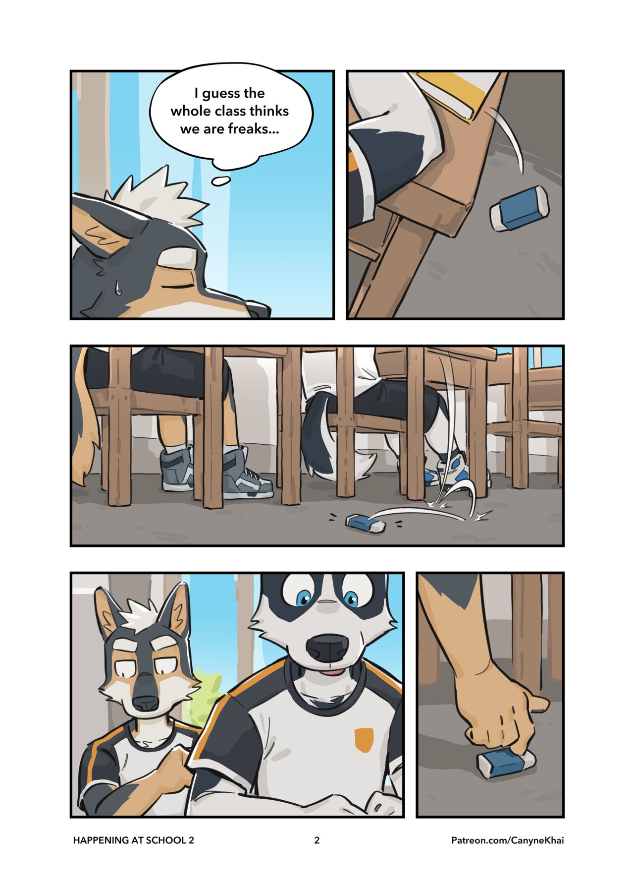 Happening At School 2 page 4 full