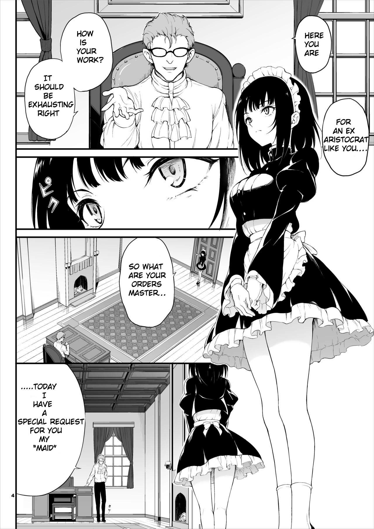 Maid Education: Fallen Aristocrat Rurikawa Tsubaki Chapter 1 - Page 3 -  Comic Porn XXX