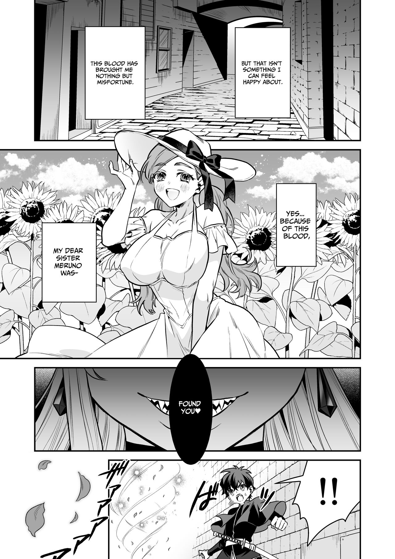 Shounen Hunter, Kyuuketsuki no Ori ni Torawaruru page 5 full
