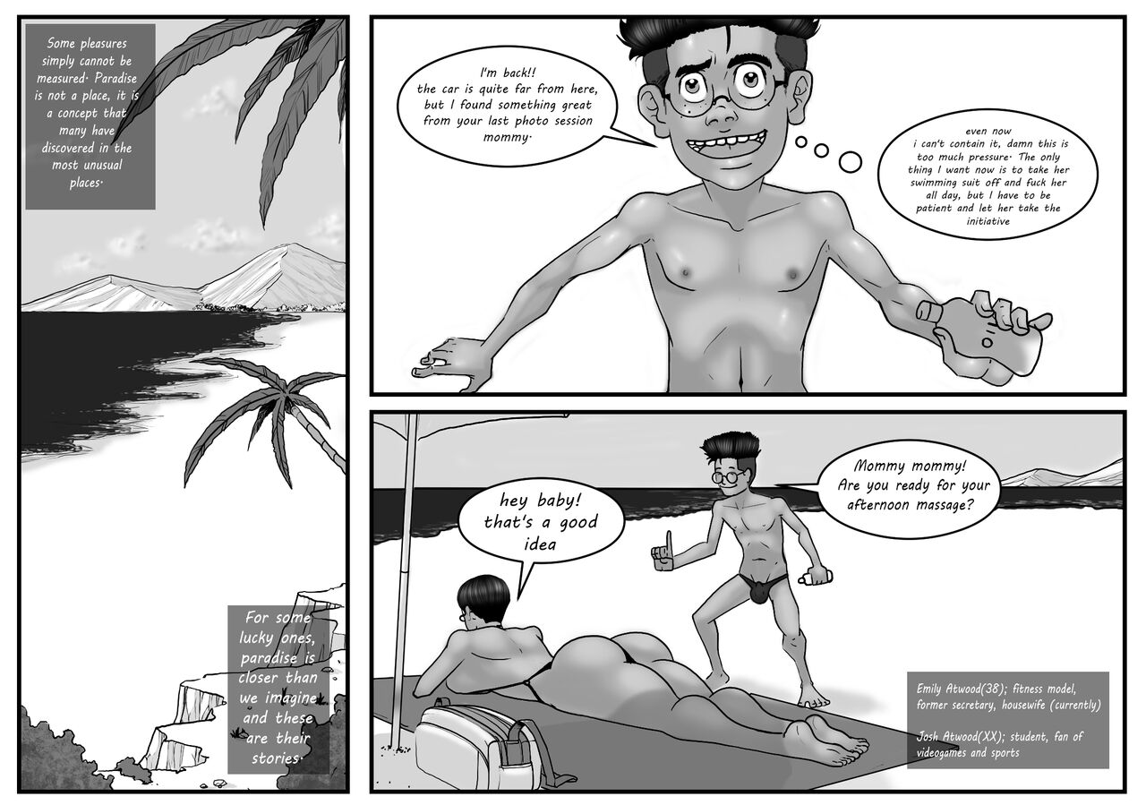 Lusty Mom: Beach's Day page 2 full