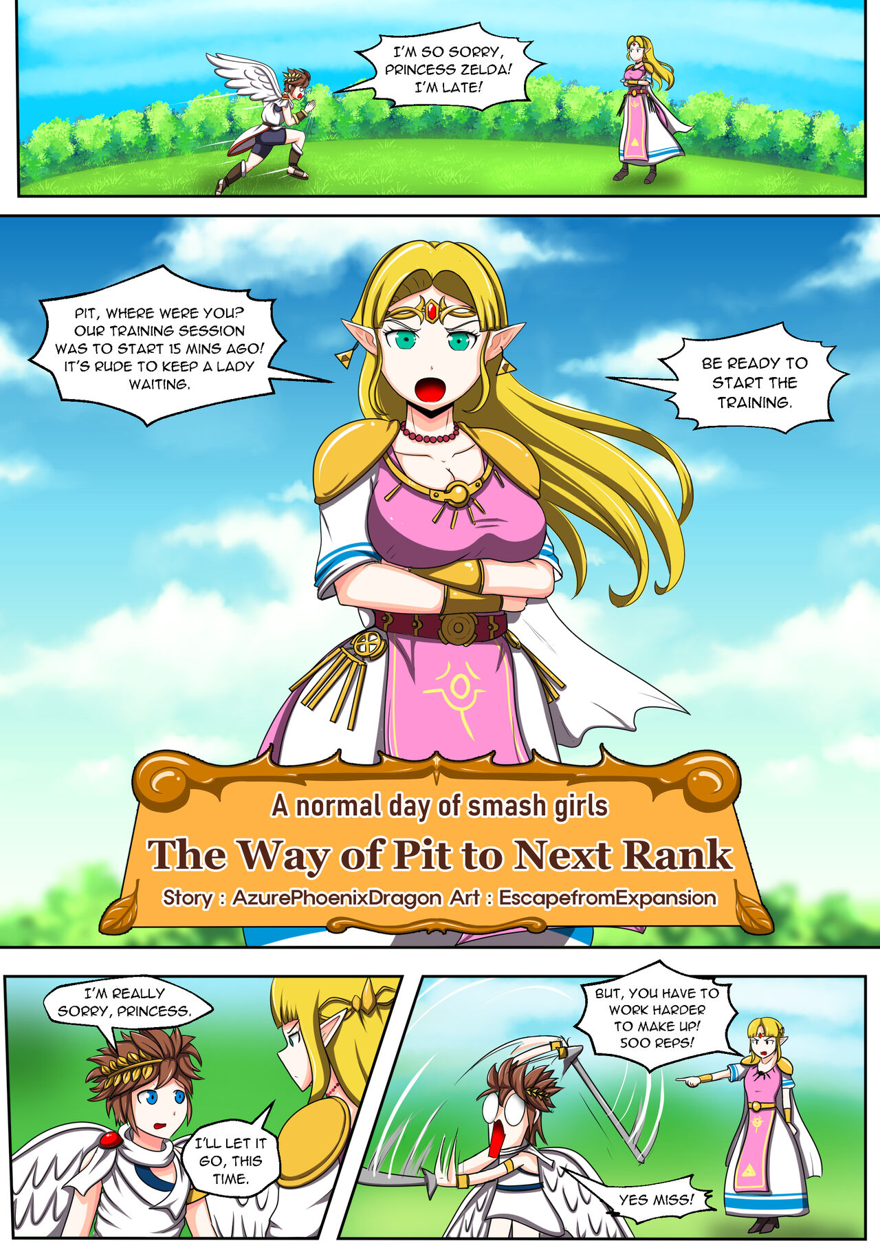 A Normal Day of Smash Girls by AzurePheonixDragon Art by EscapefromExpansion page 11 full