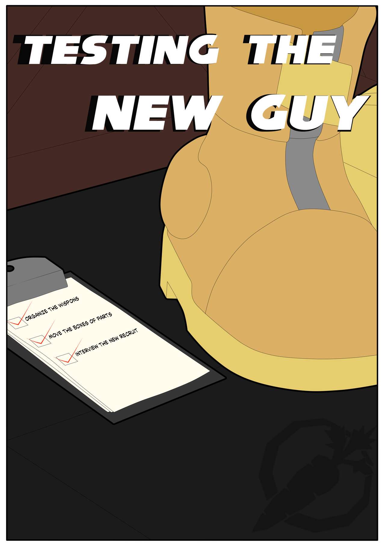 Testing the New Guy page 1 full