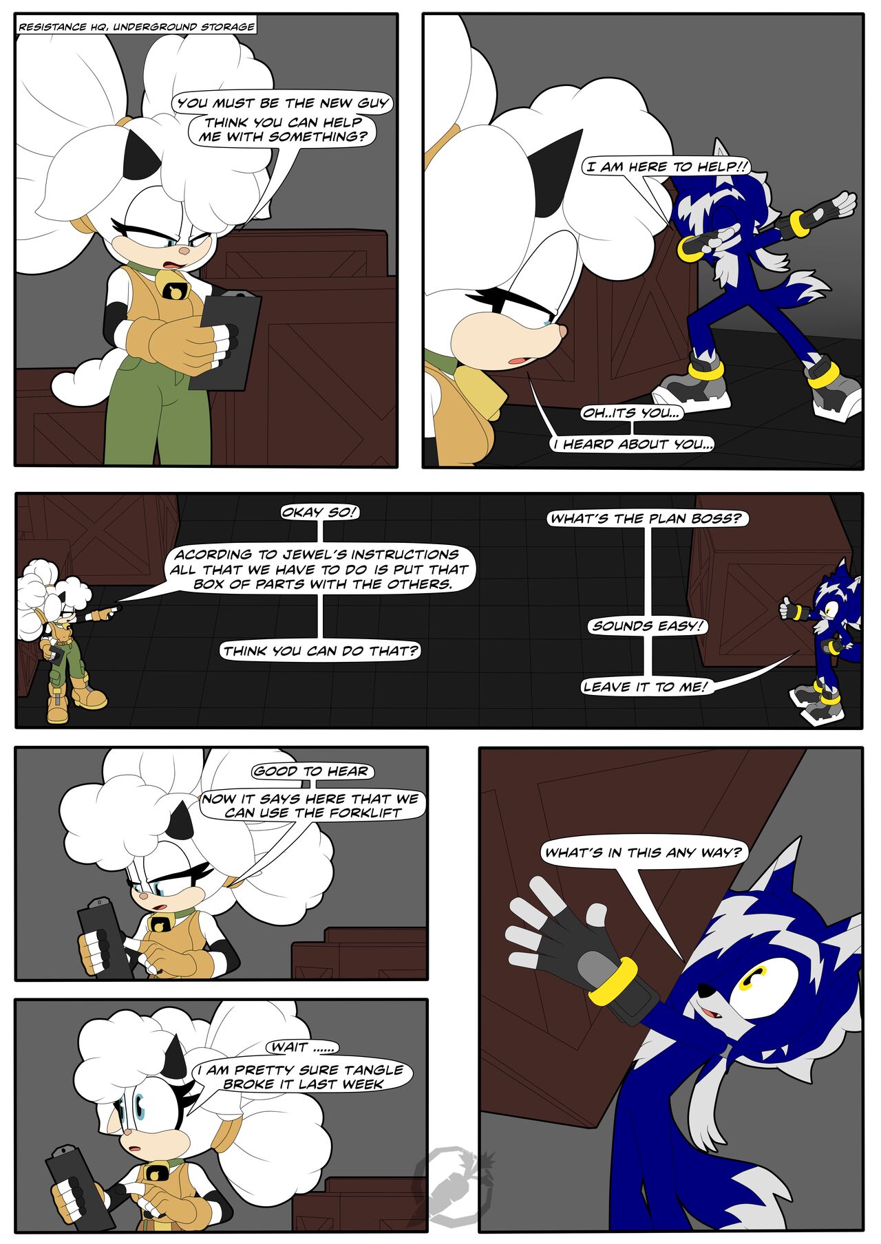 Testing the New Guy page 2 full