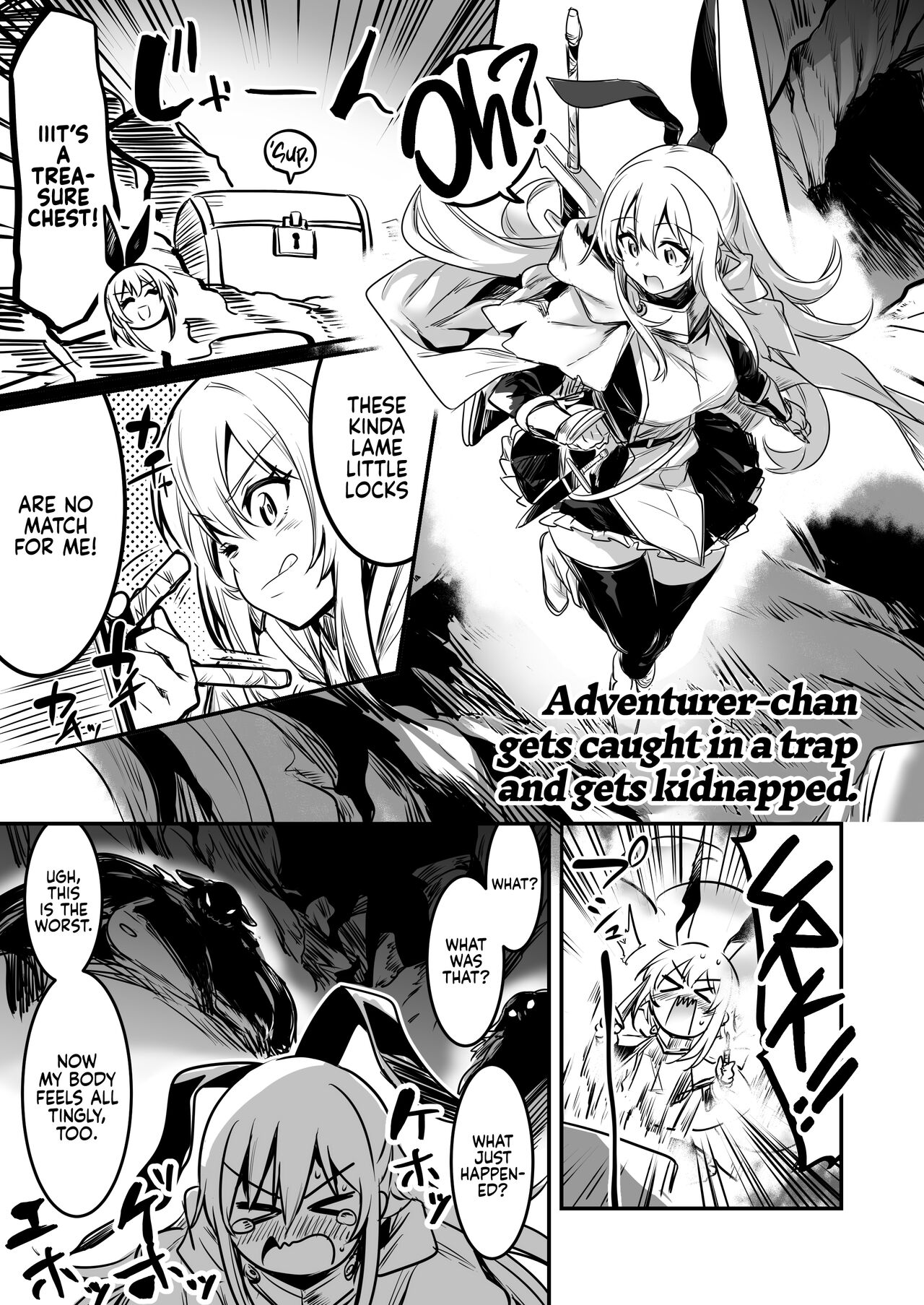 Boukensha-chan to Ecchi na Bouken 1 | Adventurer-chan and her Lewd Adventure Vol. 1 page 12 full