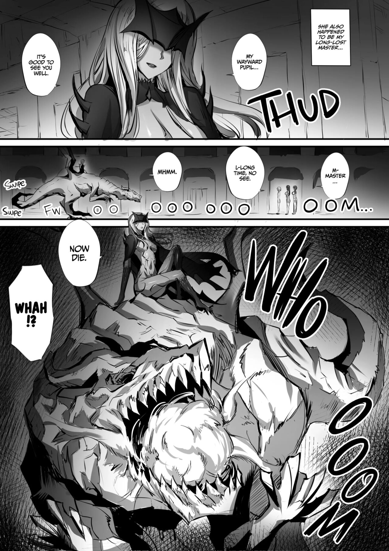 Meikyuu de Kakutou Musume no Shitai o Hirotte Jiangshi ni Shitemita Hanashi 3 | The Story of How After Finding the Corpse of a Martial Arts Girl in a Dungeon, I Tried to Make a Jiangshi 3 page 3 full