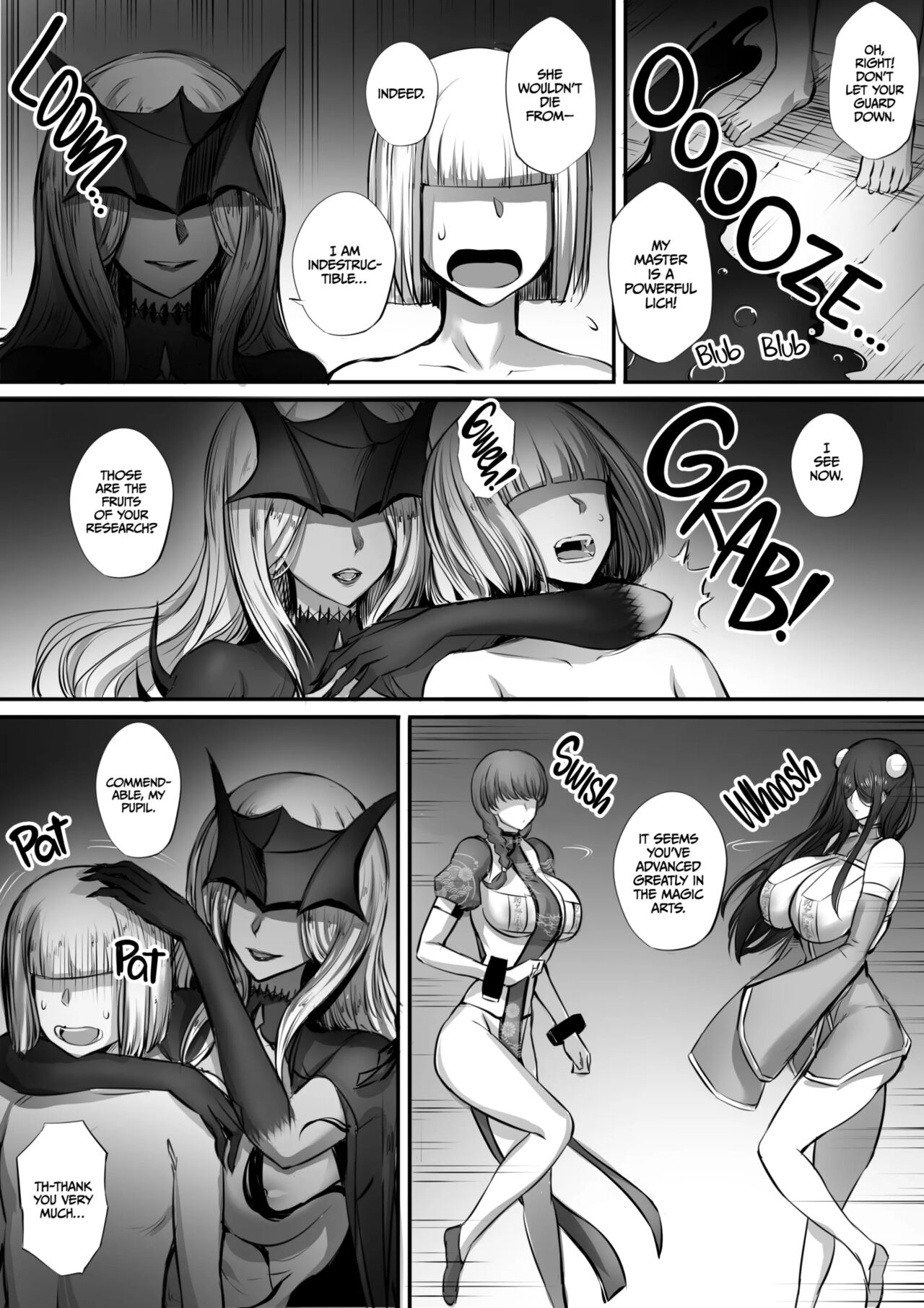 Meikyuu de Kakutou Musume no Shitai o Hirotte Jiangshi ni Shitemita Hanashi 3 | The Story of How After Finding the Corpse of a Martial Arts Girl in a Dungeon, I Tried to Make a Jiangshi 3 page 6 full