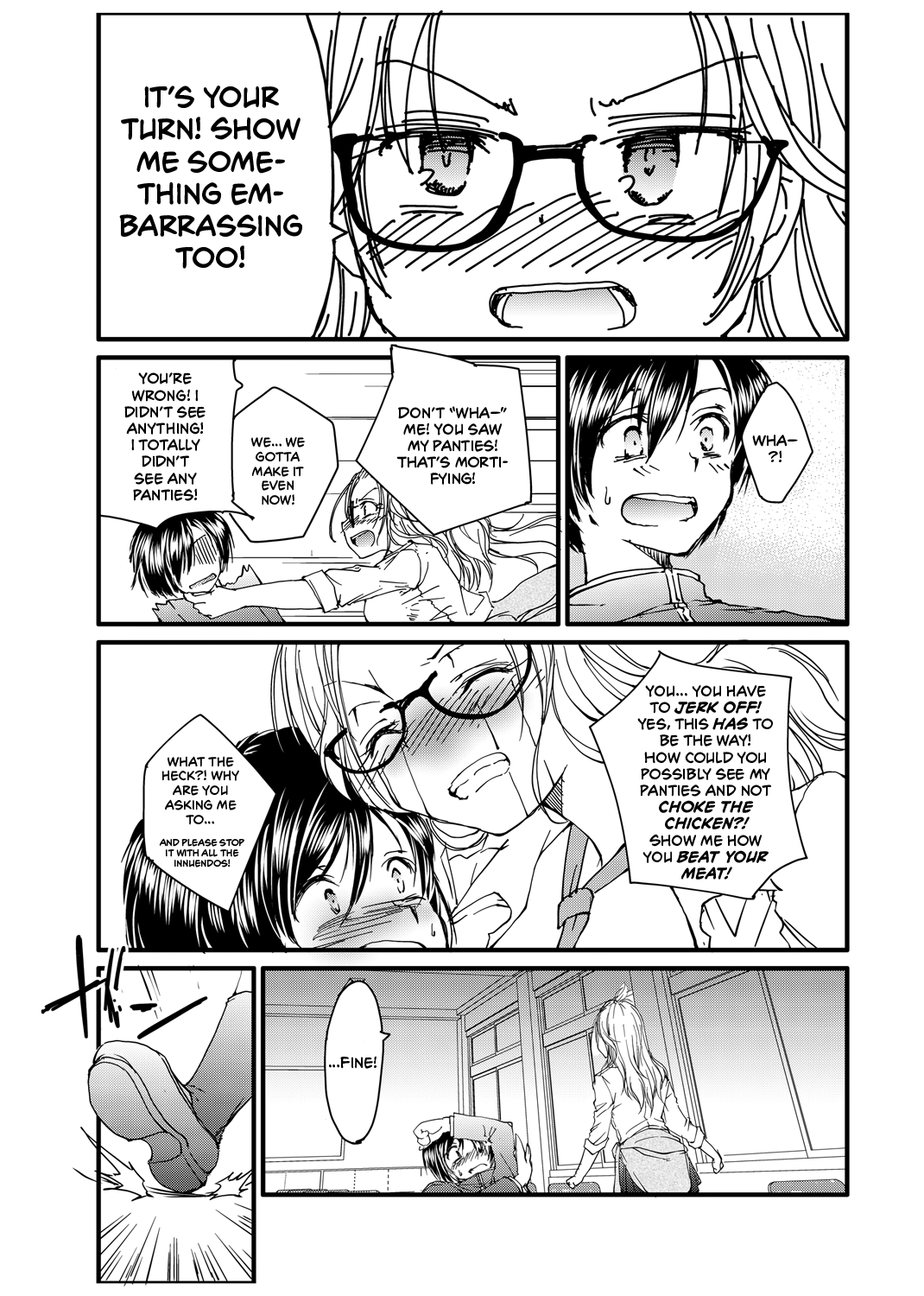 Megane no Gyaru wa Inkya ni Yasashii | Bespectacled Gyaru Befriending Loner page 11 full