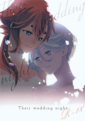 (Chou G Spirits 2023) [Hyakkei (Keirei)] Their Wedding Night (Mobile Suit Gundam: The Witch from Mercury) cover