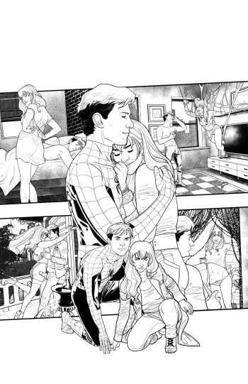 (Tracy Scops) ] How The Fuck did They Never Break Up Peter and MJ?(Alx)(Black and White) cover