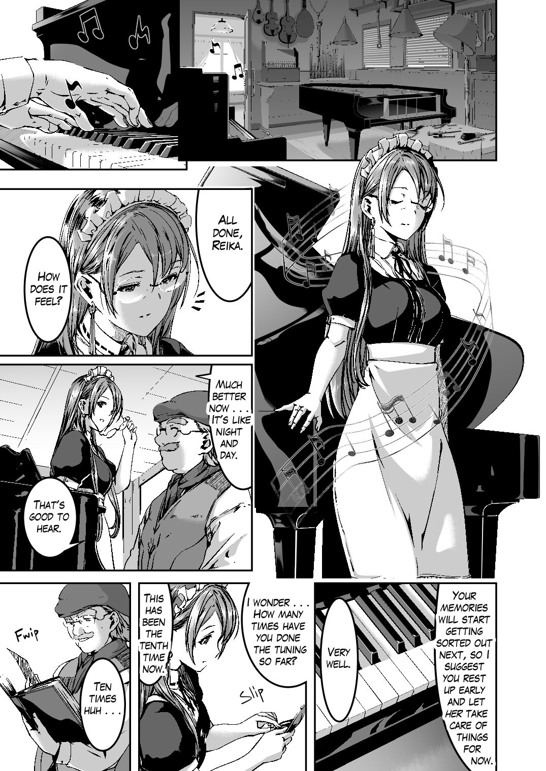 Reika wa Karei na Boku no Jouou Ch. 8 | Reika is a My Splendid Maid: Ep08 page 1 full