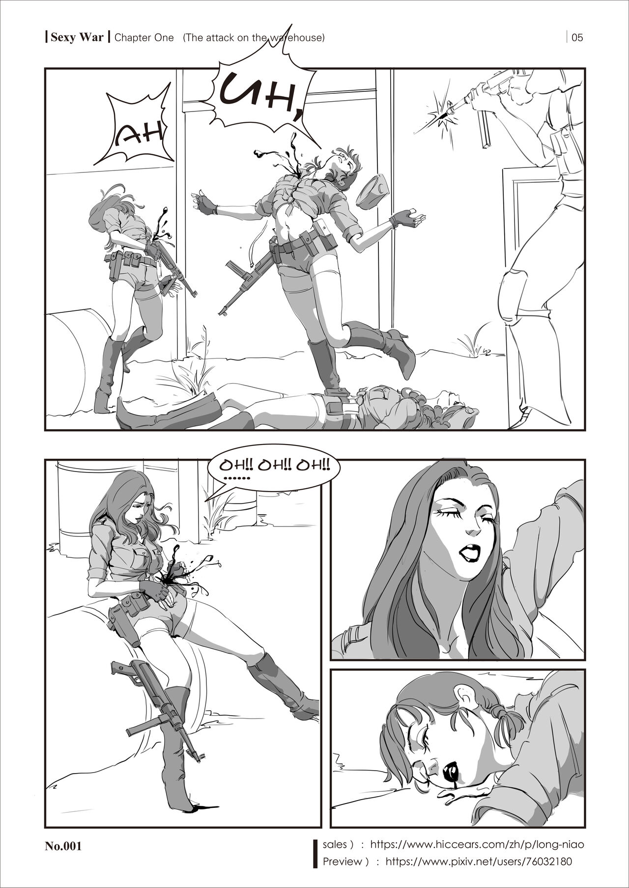 SEXY WAR I Warehouse attack page 7 full