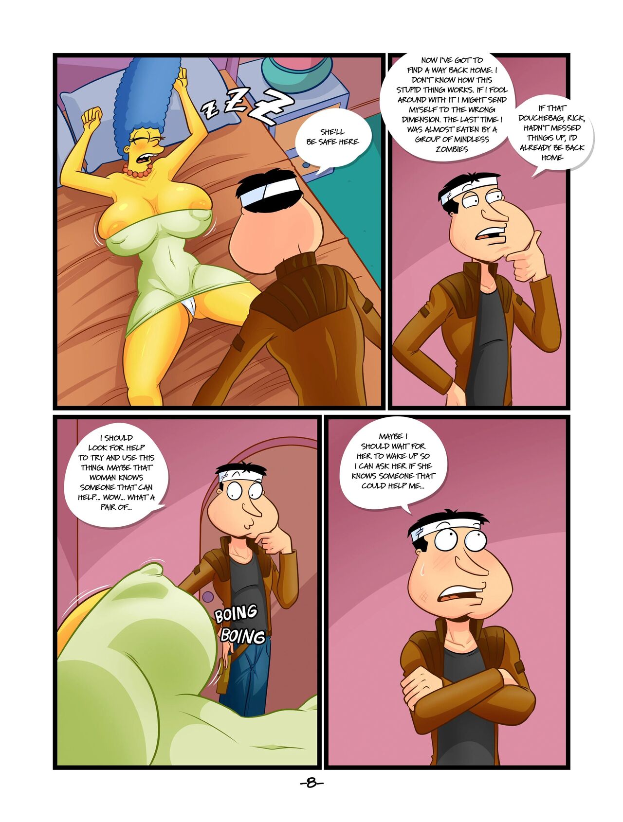 Quagmire - Into The Multiverse   - 2 - english page 8 full