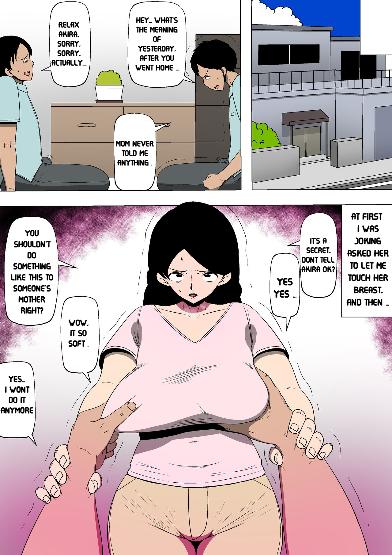 MY FRIEND WAS HAVING SEX WITH MY MOM page 5 full