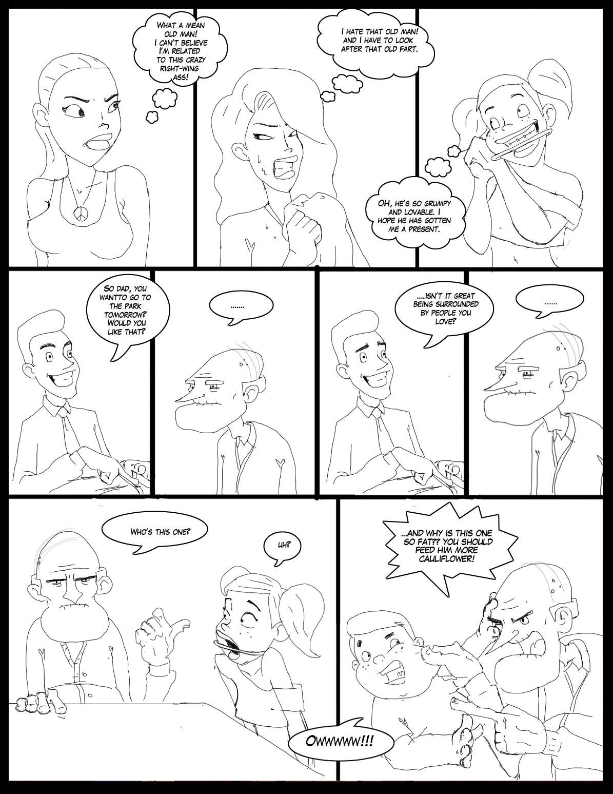 Grumpy old man Jefferson 1, 2, 3, 4, 5 & Christmas special page 3 full