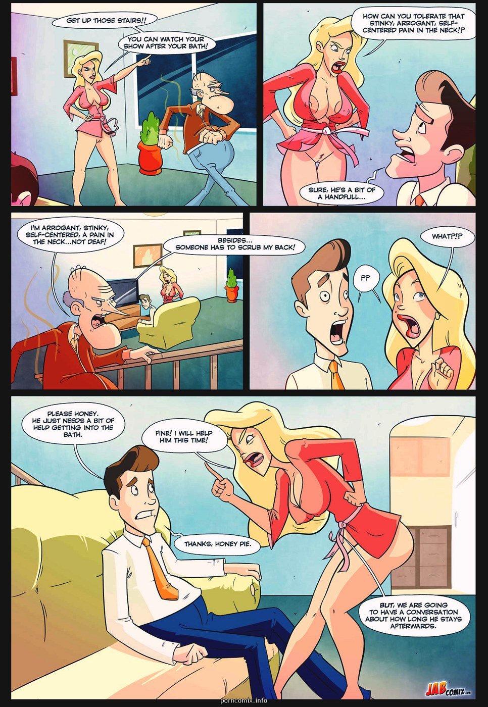 Grumpy old man Jefferson 1, 2, 3, 4, 5 & Christmas special page 9 full