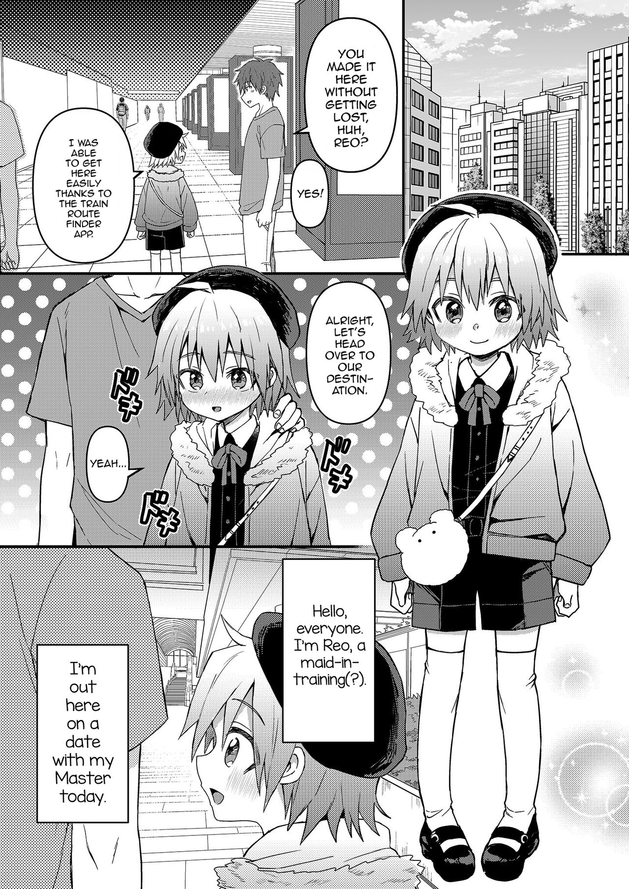 Kawaii Maid no Otokonoko Do-S Goshujin-sama to Otona no Date Hen page 4 full