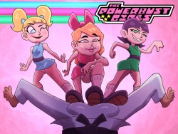 PowerPuff Girls Ballbusting