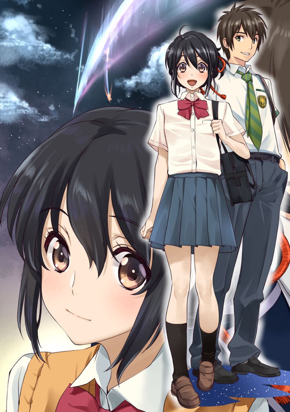 Kimi no Na wa. Another Side: Earthbound page 2 full