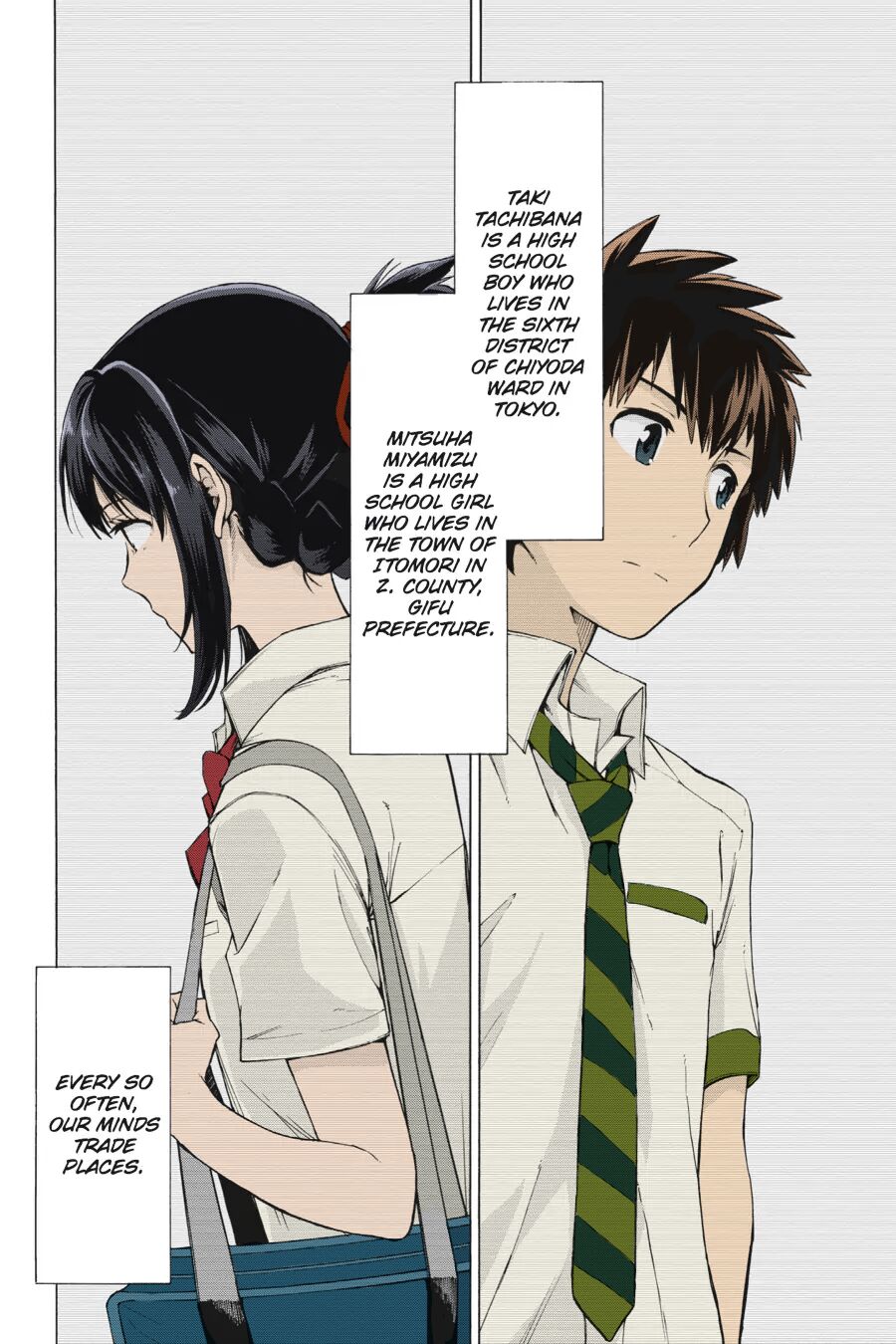 Kimi no Na wa. Another Side: Earthbound page 8 full