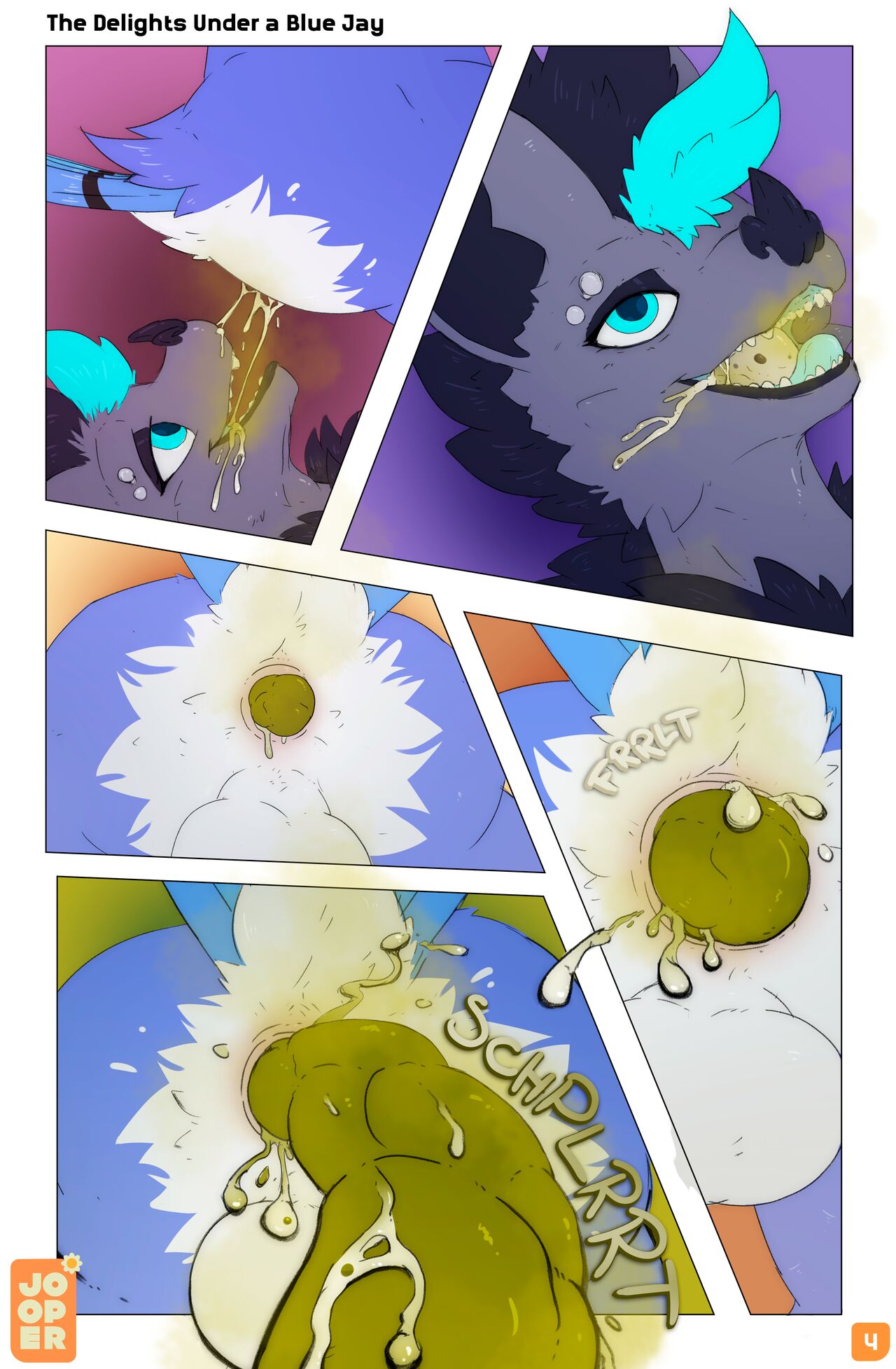 The Delights Under A Blue Jay page 4 full