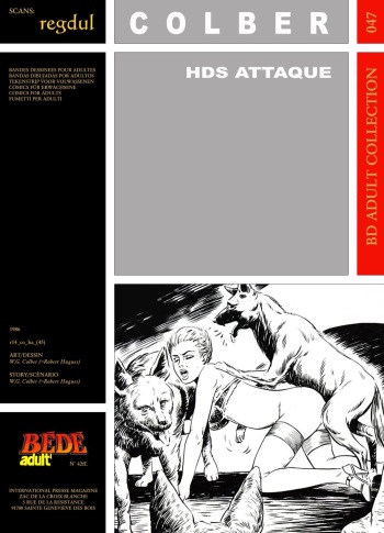 [Colber (Robert Hugues)] HDS Attaque [French] cover