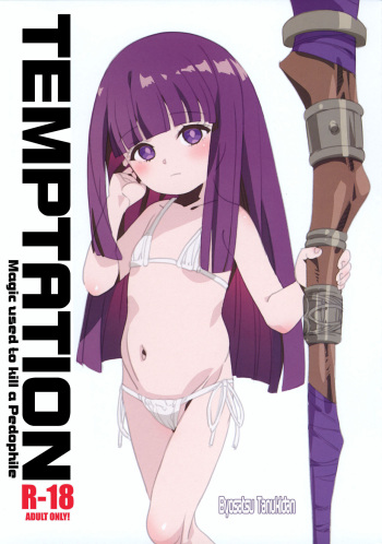 (C103) [Byousatsu Tanukidan (Saeki Tatsuya, Matroos Tomita)] TEMPTATION Loli Pedo o Korosu Mahou | TEMPTATION ~Magic used to Kill a Pedophile~ (Sousou no Frieren) [English] [Flash11-HGnF] cover
