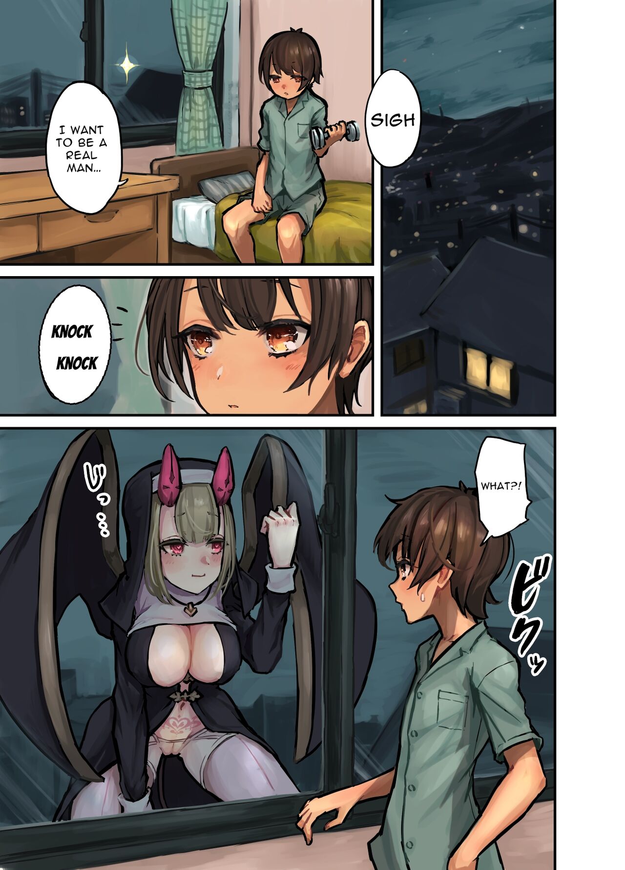 Konban wa Sister Succubus - EVENING. SISTER SUCCUBUS. | Tonight Is Succubus Nun page 2 full