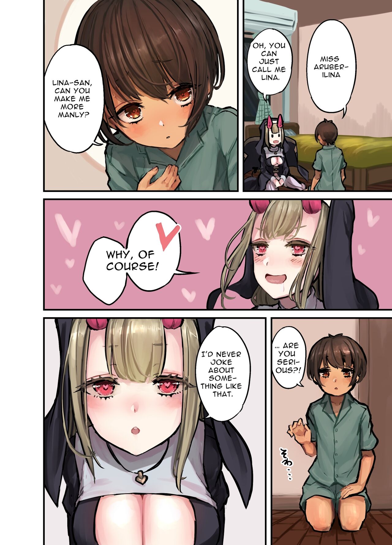 Konban wa Sister Succubus - EVENING. SISTER SUCCUBUS. | Tonight Is Succubus Nun page 5 full