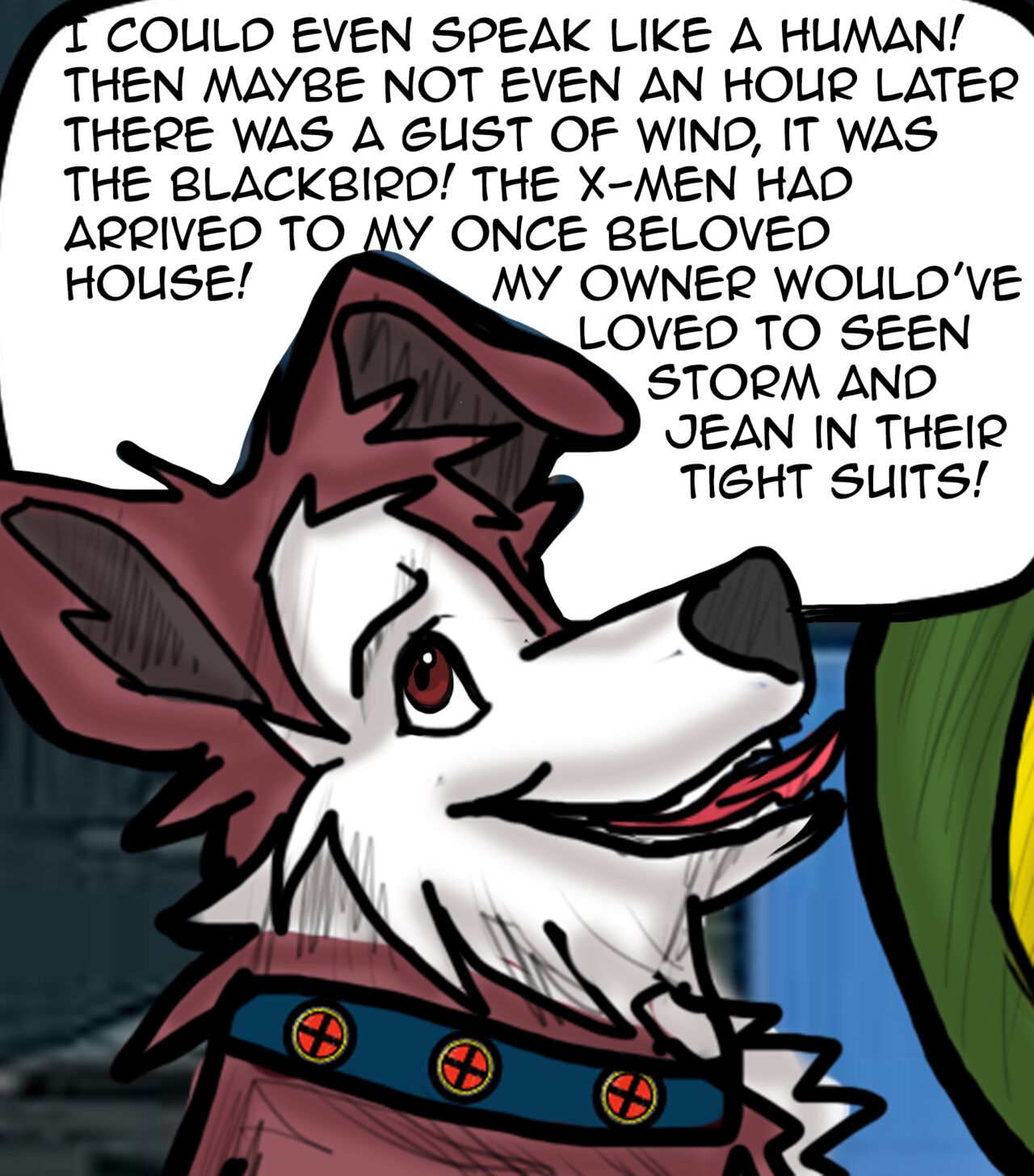 Rogue and the Doggy Phoenix page 5 full