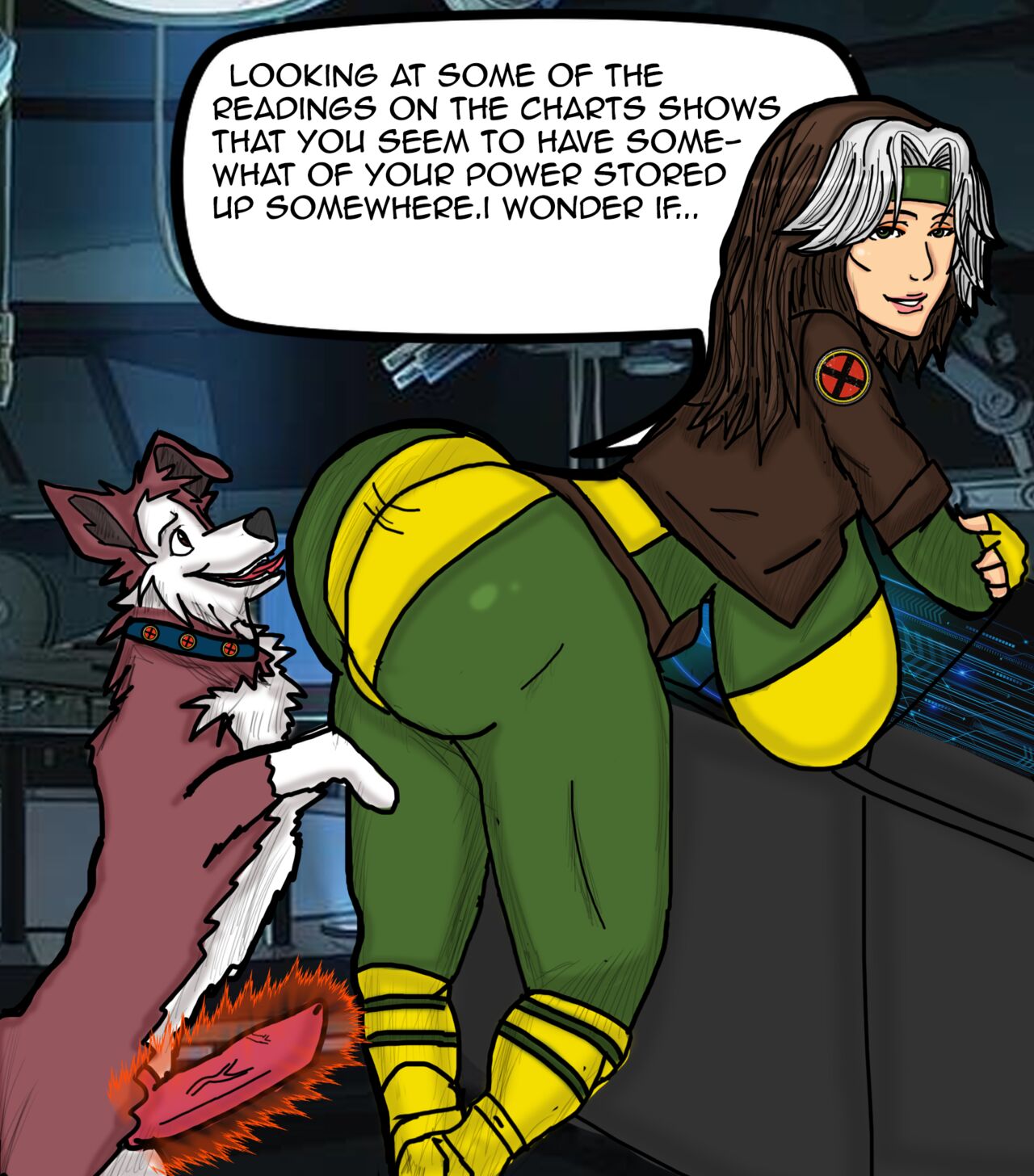 Rogue and the Doggy Phoenix page 7 full