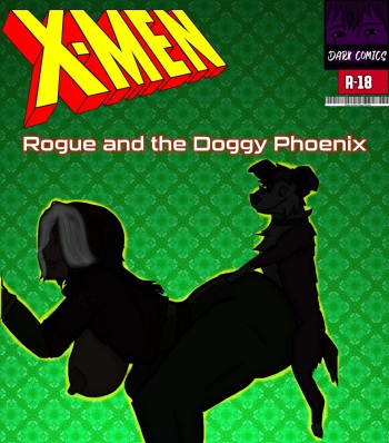[DarkComics] Rogue and the Doggy Phoenix (X-Men) cover