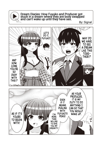 [Signal] Dream Diaries Fuyuko and Producer (Shinymas TS Goudou) (THE iDOLM@STER Shiny Colors) [English] [GTF] cover