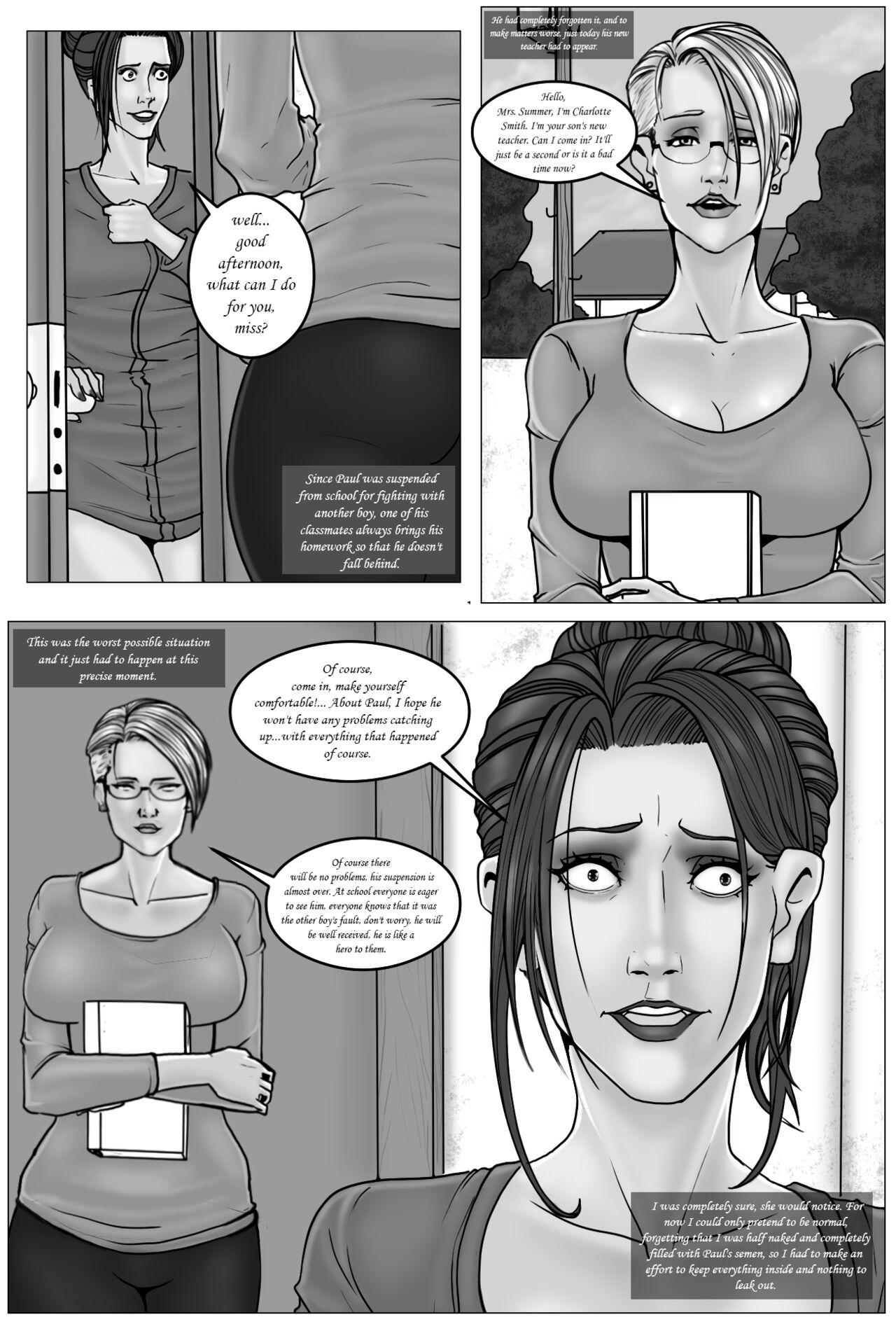 Lusty Mom: Critical Butterfly Effect Part 1 page 11 full