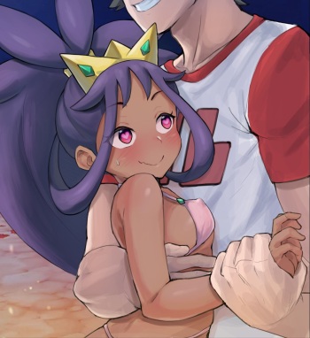 [Artsheops] Iris x Red (Pokemon) cover