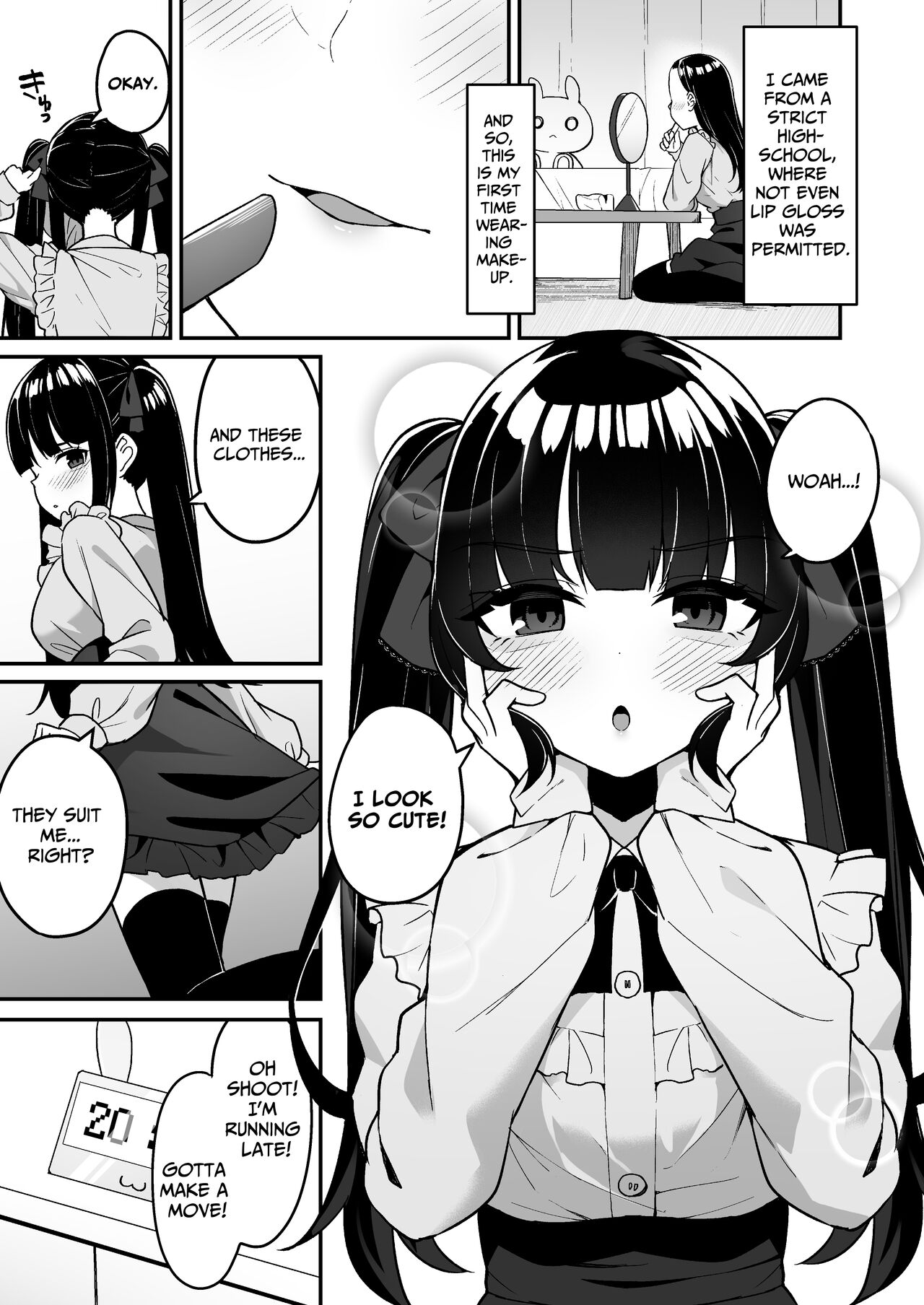 Jiraikei Joshi Debut Shitara Sokujitsu Yarichin Kuzu Otoko ni Kuwaremashita | When I Debuted As A "Jirai-kei" Girl I Was Eaten Up By A Sleazy Guy On The Same Day page 3 full