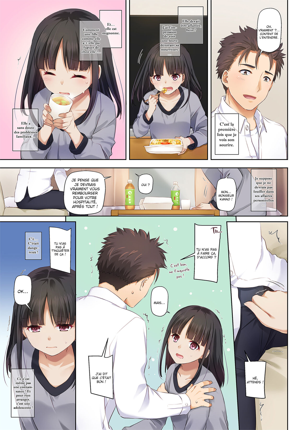 Wakeari Shoujo to Dousei Seikatsu DLO-11 | Vivre avec une fugueuse DLO-11 page 12 full