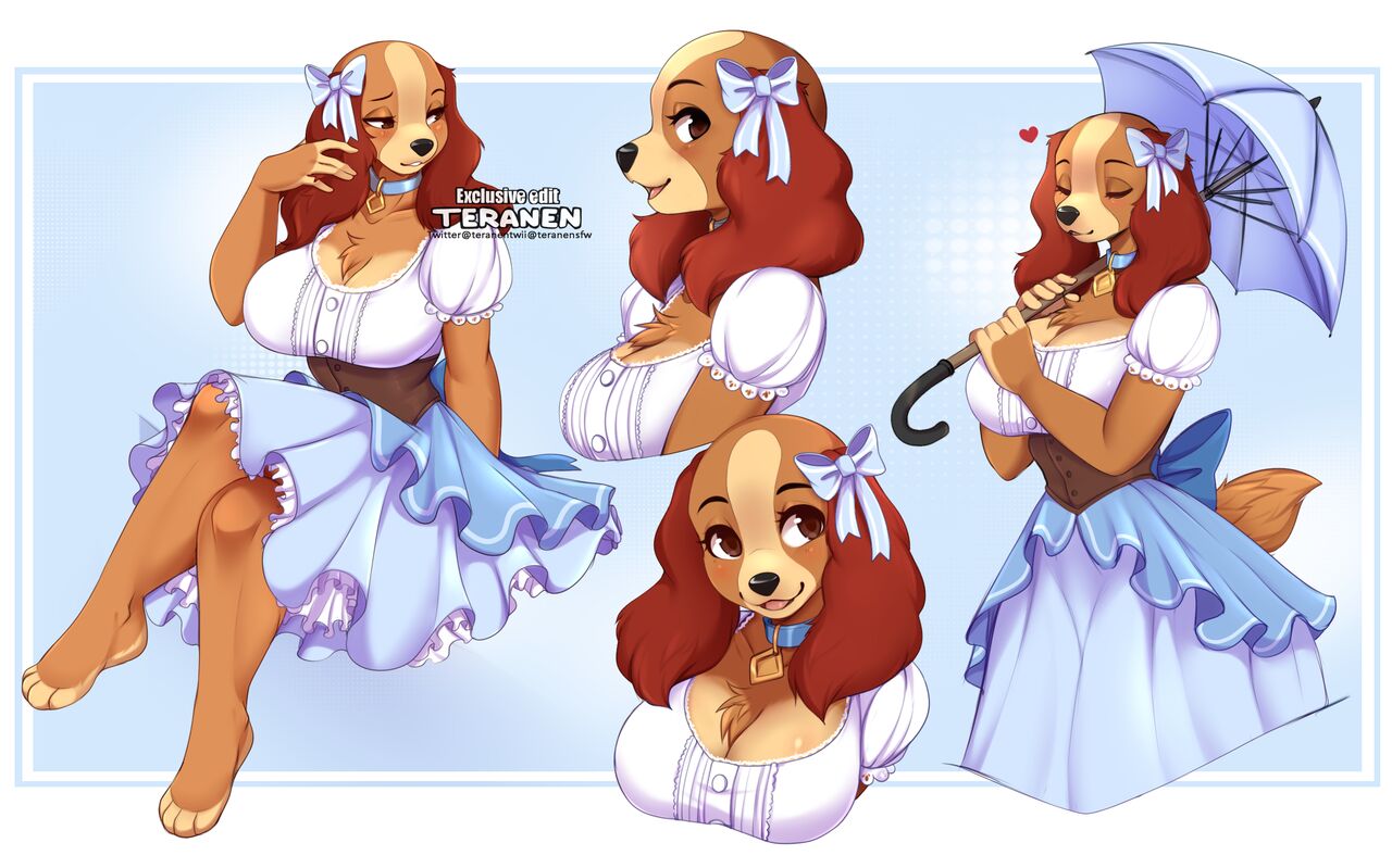Lady sketch sheet edits page 1 full