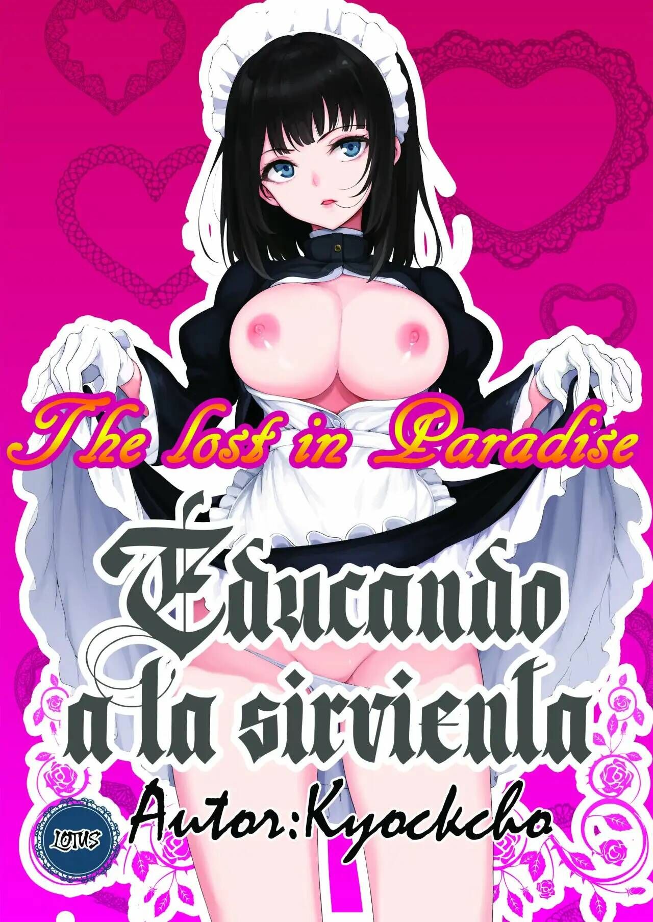 Maid Kyouiku. -Botsuraku Kizoku Rurikawa Tsubaki- | Educando a la sirvienta 1 page 1 full