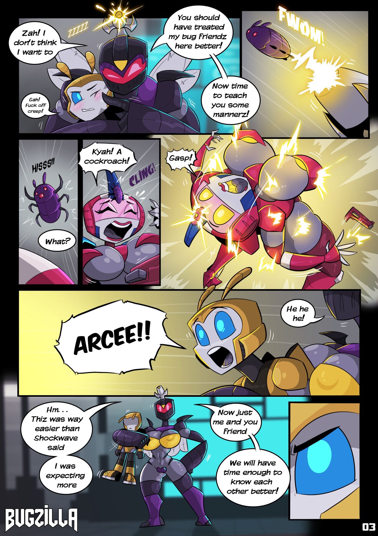 Bugzilla's The Transformers - Pilot Episode page 4 full